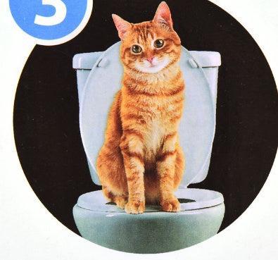 Entrenador higiénico para gatos con luz
