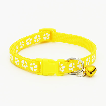 Collar Ajustable con Cascabel para Gatos y Mascotas – ¡Comodidad, estilo y seguridad todo en uno! 🐾🔔