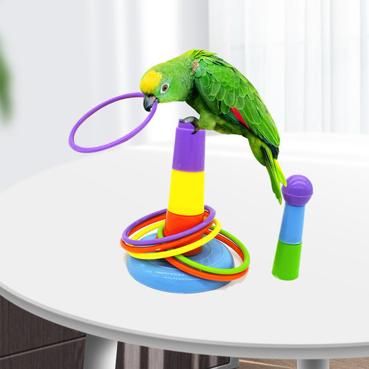 🦜 Premium interactive parrot toy - Training, fun and learning.
