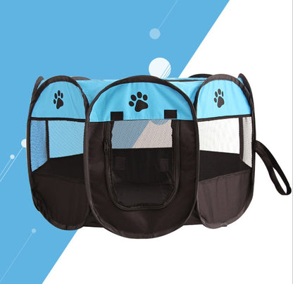 Parque Plegable Impermeable para Perros y Gatos – Seguridad y comodidad en cualquier lugar 🐾🏕️☀️