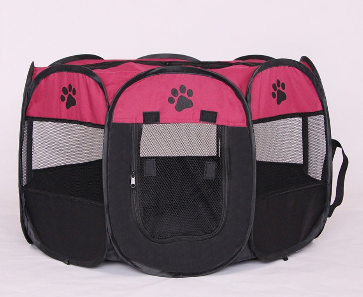 Parque Plegable Impermeable para Perros y Gatos – Seguridad y comodidad en cualquier lugar 🐾🏕️☀️