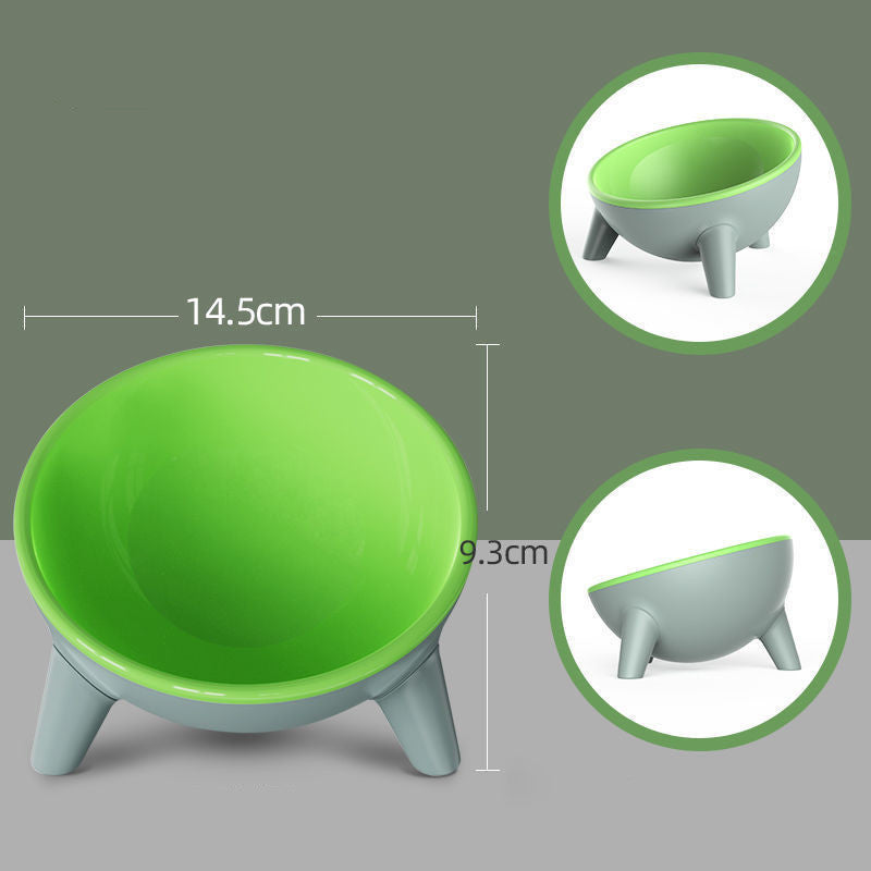 Cuenco Ergonómico con Base Estable para Mascotas – Comodidad y salud en cada comida 🐶🐱✨