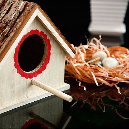 Casa para Aves y Nido de Loros – Un hogar natural y seguro para tus aves 🦜🌿