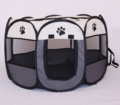 Parque Plegable Impermeable para Perros y Gatos – Seguridad y comodidad en cualquier lugar 🐾🏕️☀️