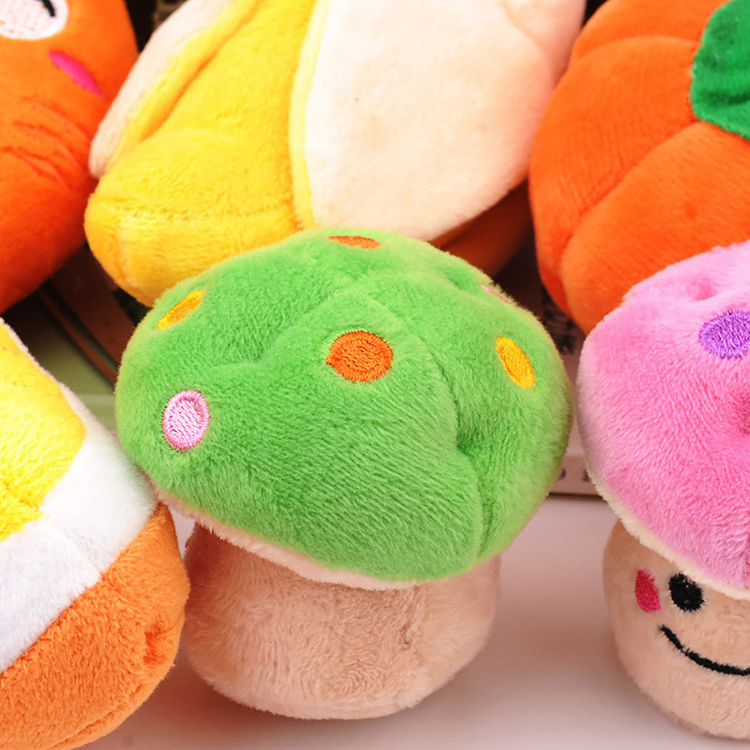 Juguetes Peluche Frutales para Gatos y Perros – Diversión, color y suavidad en cada mordisco 🍓🍋🍉🐾