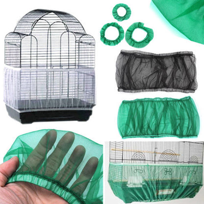 Cubierta Antipolvo para Jaula de Aves – Mantén su espacio limpio y seguro 🧼🕊️