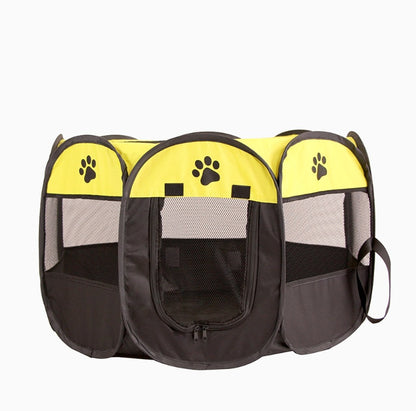 Parque Plegable Impermeable para Perros y Gatos – Seguridad y comodidad en cualquier lugar 🐾🏕️☀️