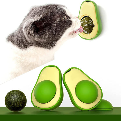 Juguete de Catnip en Forma de Aguacate para Gatos – Diversión irresistible y saludable 🥑🐱✨