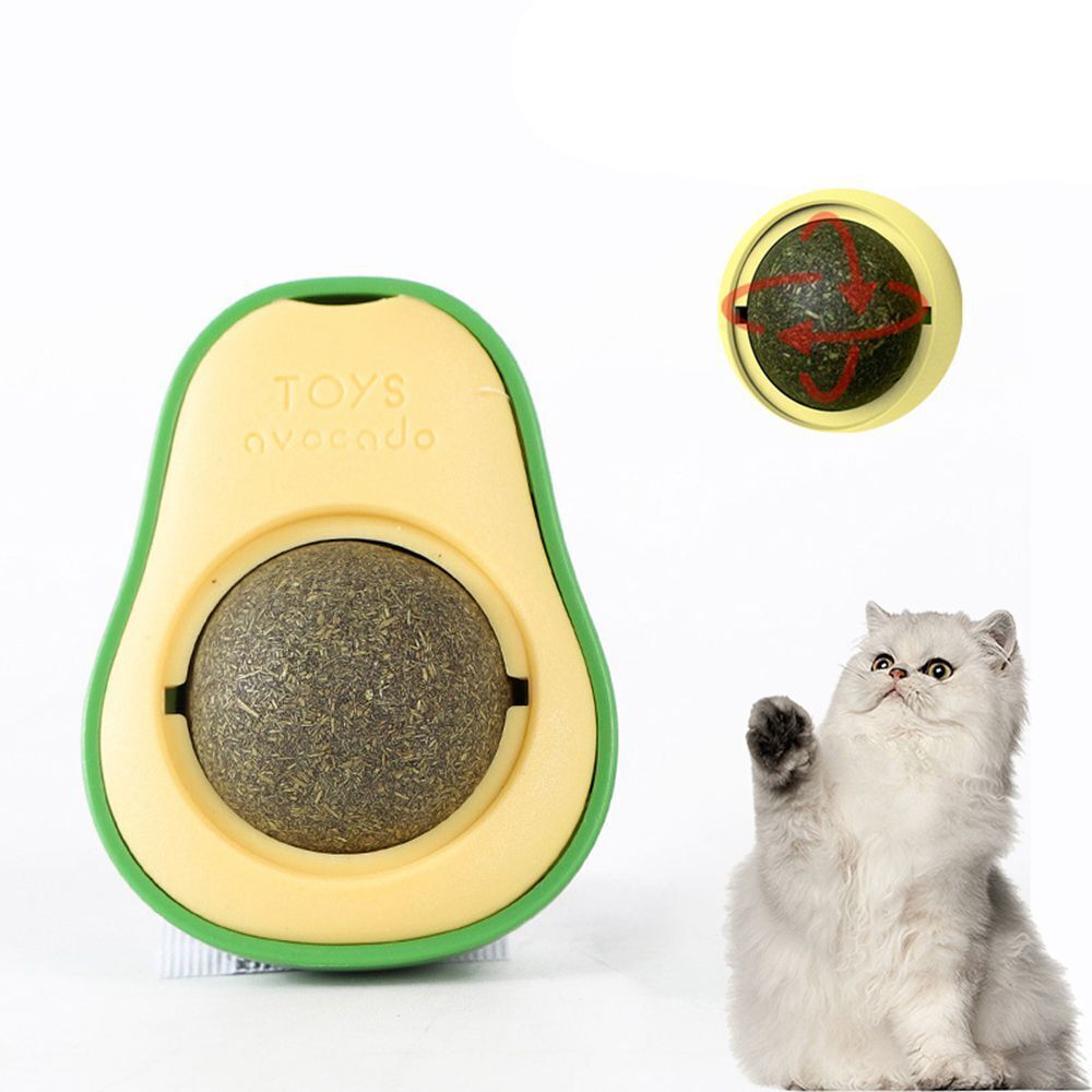 Juguete de Catnip en Forma de Aguacate para Gatos – Diversión irresistible y saludable 🥑🐱✨