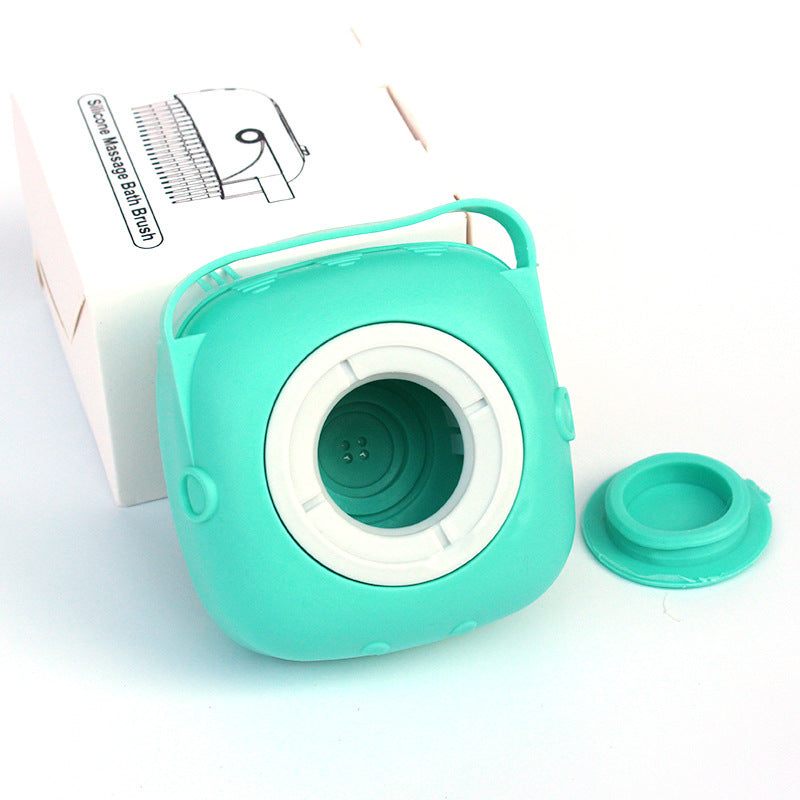 Pet Bath & Massage Brush 🛁🐾 | Deep Cleaning, Anti-Shedding, and Soft Coat