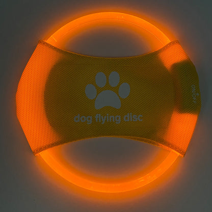 Disco Volador LED Recargable para Mascotas Activas – Diversión brillante y saludable para tu perro 🐶✨🌙