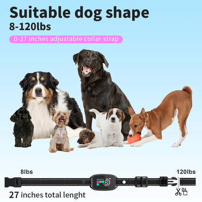 Collar Inteligente Recargable Antiladridos para Perros – Controla los Ladridos de Forma Eficaz y Segura 🐾🔇