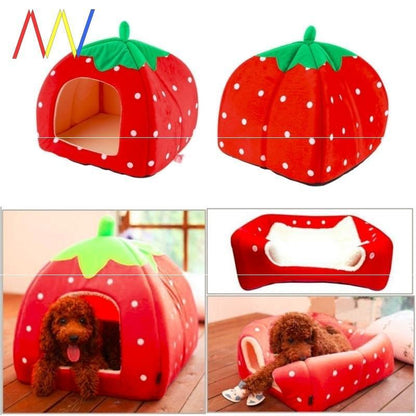 Cama para Mascotas con Diseño de Frutas – Diversión y confort en un solo lugar 🍓🍊🍉