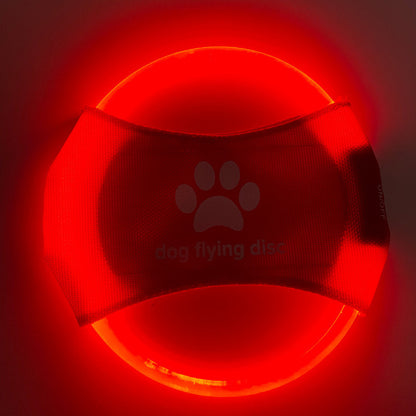 Disco Volador LED Recargable para Mascotas Activas – Diversión brillante y saludable para tu perro 🐶✨🌙