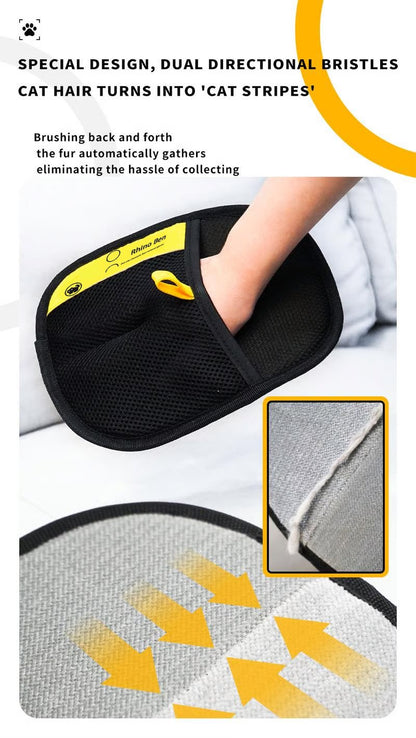 🐾 Premium Electrostatic Pet Hair Removal Glove — Eco‑Friendly, Reusable & Ultra‑Powerful Fur Cleaner